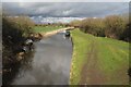 SK4229 : The Trent and Mesey Canal from Acrelane Bridge by David Lally