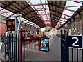 SU9677 : Platform 2 at Windsor and Eton Riverside Station by Steve Daniels