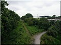 ST5176 : Former Portishead Railway looking West by S