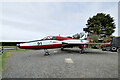 SH4366 : Hawker Hunter Jet at Anglesey Transport Museum by David Dixon