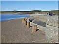 NZ0251 : Spillway, Derwent Reservoir by Oliver Dixon