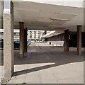 SP3682 : View under Samuel Hayward House of Riley Square and Alice Arnold House by A J Paxton