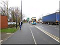 SJ8695 : Stockport Road, Longsight by Gerald England