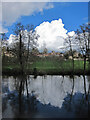 SO5074 : Clouds above Ludlow by Dave Croker