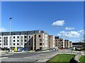 NJ8911 : Council flats, Wellheads Avenue, Dyce by Bill Harrison