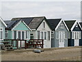 SZ1891 : Mudeford Spit - Beach Huts by Colin Smith