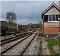 SX8061 : Towards a bend in the South Devon Railway, Totnes by Jaggery