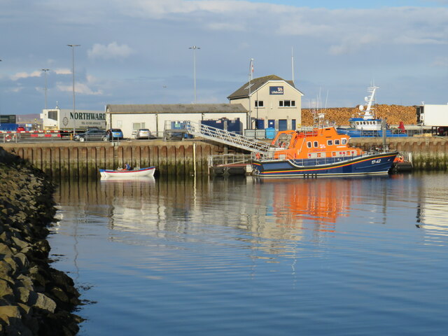 Lifeboat station at Scrabster, near Thurso