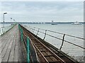 SU4208 : Hythe Pier Railway by Adrian Taylor