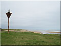 NJ9509 : Navigation beacon at Donmouth, Aberdeen by Malc McDonald