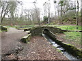 NJ9311 : Bridge over a stream, Denmore, Aberdeen by Malc McDonald