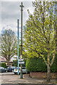 TQ2863 : Sewer vent column, Boundary Road/Stanley Park Road by Ian Capper