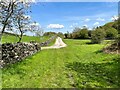 SD3780 : Public footpath at Wall Nook by Adrian Taylor