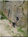 SE1346 : Rock climbing on Cow and Calf Rocks by Oliver Dixon