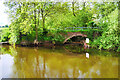 SO7971 : Footbridge over Gladder Brook by David Dixon