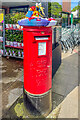 TQ2842 : Coronation postbox topper by Ian Capper