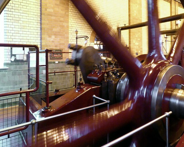 Mill Meece Pumping Station  working engine