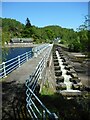 NN4806 : Loch Katrine Dam and fish ladder by Richard Sutcliffe