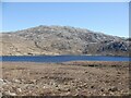 NC2428 : Loch na Gainmhich and Cnoc na Creige by Richard Webb