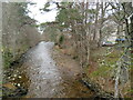 NH9110 : River Druie at Coylumbridge, near Aviemore by Malc McDonald