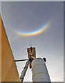 NT9955 : An upside down rainbow at the Needles Eye by Walter Baxter