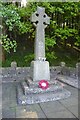 SK1888 : War memorial, Ladybower Reservoir by Philip Halling