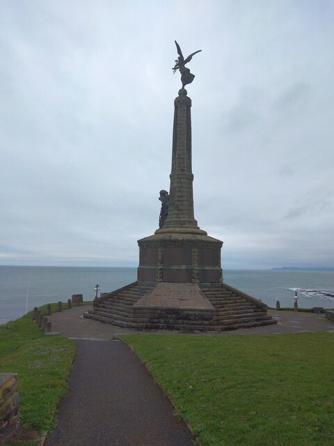 The war memorial, Aberystwyth