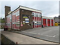 SE0814 : Fire Station, Slaithwaite by Chris Allen