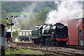 SP0229 : 'Light engine' movement at Winchcombe by Chris Allen