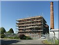 SK2625 : Refurbishment work at Claymills Pumping Station  6 by Alan Murray-Rust