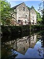 NS5574 : Mill reflections by Richard Sutcliffe