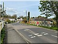 TR2849 : Eythorne Level Crossing by Adrian Taylor