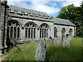 SW8956 : St Enoder - South Aisle and Chancel by Rob Farrow