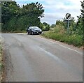 SO4721 : End of the 30 zone beyond the northern edge of Broad Oak, Herefordshire by Jaggery