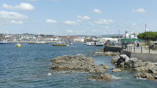 Cattewater from Mount Batten breakwater