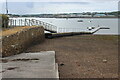 SM9404 : Landing stage, Hazelbeach by M J Roscoe