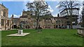 TL8564 : Western Façade of Bury St Edmund's Abbey by Sandy Gerrard