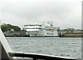 SX4653 : Brittany Ferries 'Pont Aven' at Millbay by Alan Murray-Rust