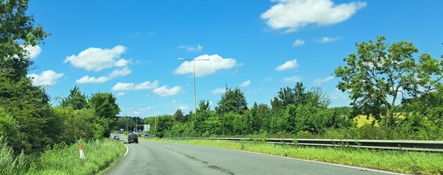 A1 northbound, approaching Colsterworth