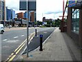 SE2833 : New cycle lanes on Kirkstall Road (5) by Stephen Craven