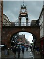 SJ4066 : Eastgate, Chester, and the Eastgate Clock by David Smith