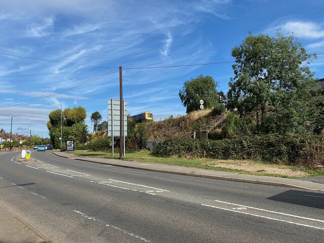 Railway by Princes Drive, Leamington