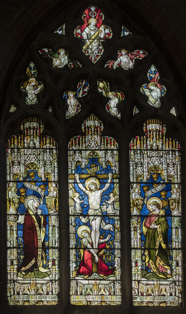 North aisle east window, All Saints' church, Holbeach