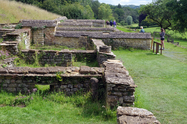 Chedworth Roman Villa - north wing