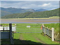 SH6315 : Farm gate near Barmouth by Malc McDonald