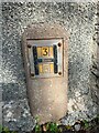 SH5872 : Hydrant marker on Upper Garth Road, Bangor by Meirion