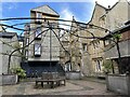 SP5106 : Small Quad - Rose Arbour and Rear of Kettell Hall and Marriott House at Trinity College, Oxford by Hannah Jones