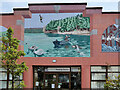 NH7068 : Invergordon Mural Trail - the First Mural by David Dixon