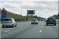 SP8346 : Variable Message Sign (VMS) on the Southbound M1 near to Gayhurst by David Dixon