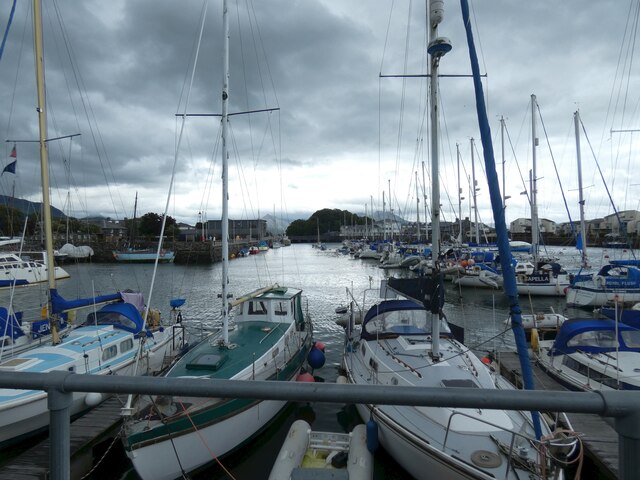 Yachts at Porthmadog